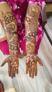 full hand designer mehendi