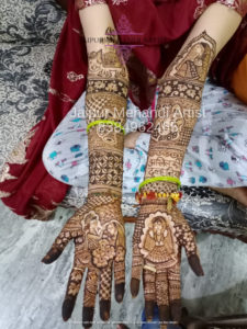 bridal dulhan designer mehndi designs