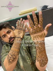 groom designer mehendi jaipur