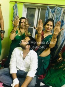 abhishek groom guest mehndi durgapura jaipur 4