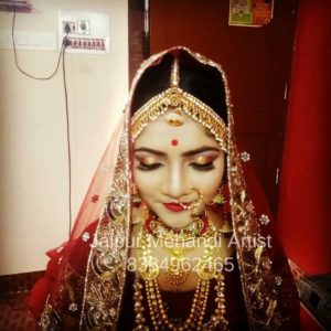 bridal hd makeup completed by best artist
